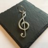 Music, Treble Clef Key ring