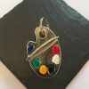 Paint Palette Key ring