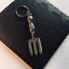 Garden Fork Key ring