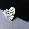 Together Forever – Personalised Heart Keepsake Token