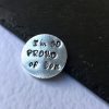 I’m So Proud of you – Personalised Keepsake Pocket Token