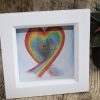 NHS Superhero Box Frame Personalised Heart Keepsake NHS Superhero Box Frame Personalised Heart Keepsake