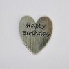 Happy Birthday – Heart Keepsake Card Happy Birthday – Heart Keepsake Card