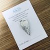 Pocket Hug Personalised Heart Keepsake Token on Card