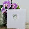 Happy Birthday – Heart Keepsake Card Happy Birthday – Heart Keepsake Card