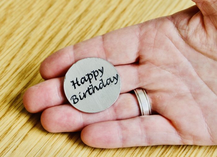 Happy Birthday – Keepsake Card
