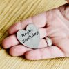Happy Birthday – Heart Keepsake Card Happy Birthday – Heart Keepsake Card