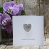 18th Happy Birthday – Heart Keepsake Card