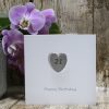21st Happy Birthday – Heart Keepsake Card 21st Happy Birthday – Heart Keepsake Card