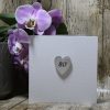 80th Happy Birthday – Heart Keepsake Card 80th Happy Birthday – Heart Keepsake Card